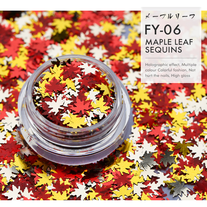 BOJUN FY06 | Maple Leaf Sequins