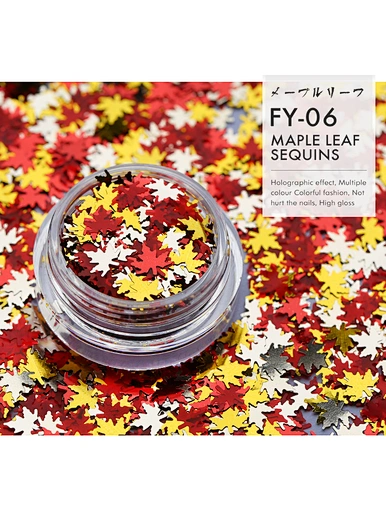 leaf sequins